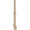 Ekena Millwork Kennewick Rough Sawn Timber Gable Bracket, Douglas Fir, 72"W x 36"H x 2"D x 4"F, 12/12 Pitch GBW072X36X0204KEN00RDF - alternate 2